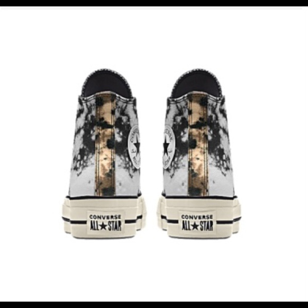 Custom Washed Platform Chuck Taylor All Star - Picture 5 of 9